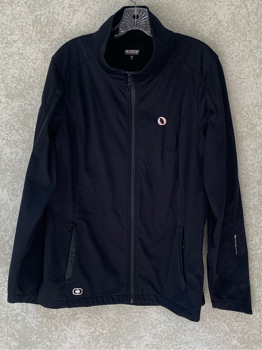 OGIO Endurance Black Softshell Utility Jacket Ladies XL Octave Logo